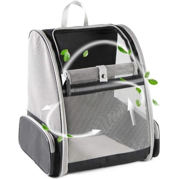 Innovative Traveler Bubble Backpack Pet Carriers for Cats and Dogs (Black) - Picture 1 of 6